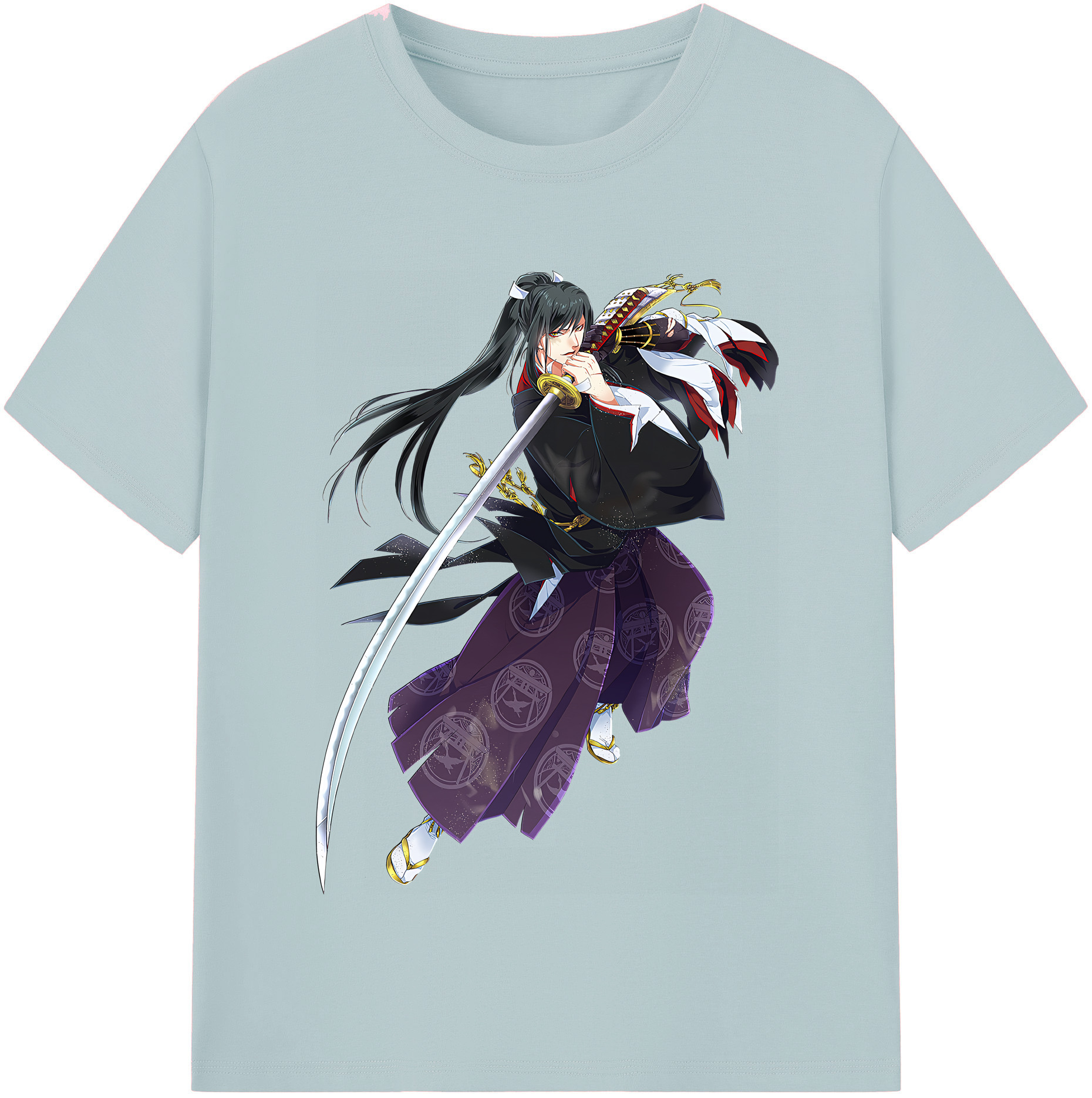 （画像用） 刀剣乱舞 Touken Ranbu 綿100％半袖Tシャツ（フロントプリント）
